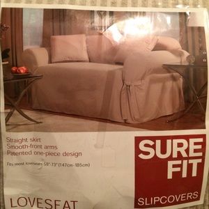Loveseat slipcover